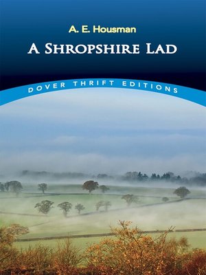 cover image of A Shropshire Lad